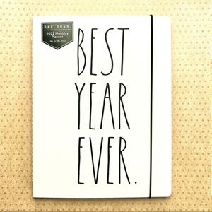 Rae Dunn Planner BEST YEAR EVER 2022 Monthly Calendar